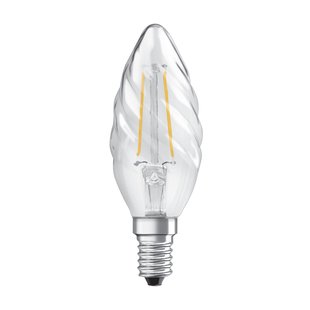 Osram Ledfilamentlamp Kaars Retrofit Twisted - D3,5cm - Warm Wit - E14 - 2,5w