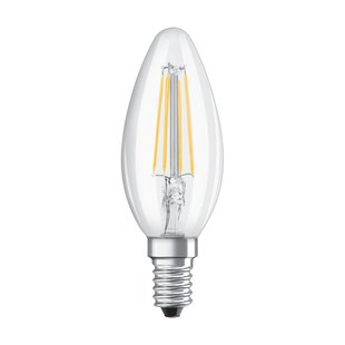 Osram Ledfilamentlamp Kaars Retrofit - D3,5cm - Dimbaar - Warm Wit - E14 - 4,8w