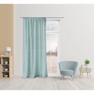 Helsinki Verduisterend Kant En Klaar Gordijn Licht Jeans 140 X 260 Cm