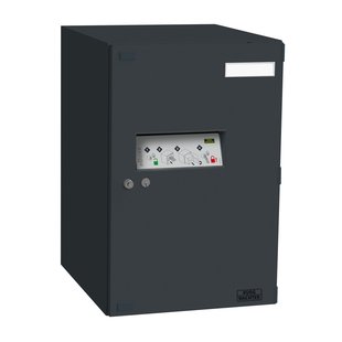 Burg Wachter Pakketbrievenbus Ea 634 S W - Staal - Antraciet - 38x69x45cm