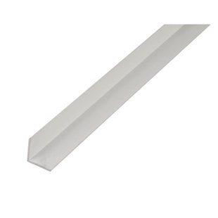 Alberts Hoekprofiel - Aluminium Wit - 30x30x2mm 2,6m