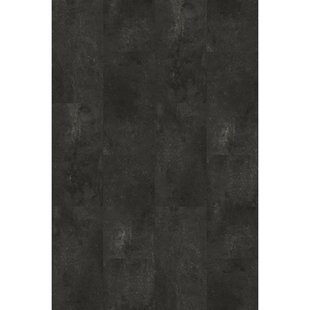 Decomode Pvc Vloer Tegel - Dynamic - Miniral Black - Micro V-groef - 5mm - 1,8605m²