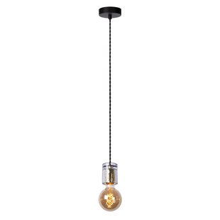 Lucide Hanglamp Gelka Gerookt Glas Ø6,5cm E27