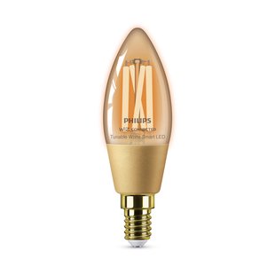 Philips Slimme Ledfilamentlamp C35 Amber E14 4,9w