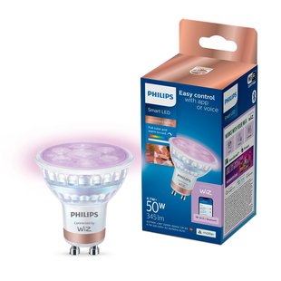 Philips Slimme Ledspot Par16 Gekleurd Gu10 4,7w