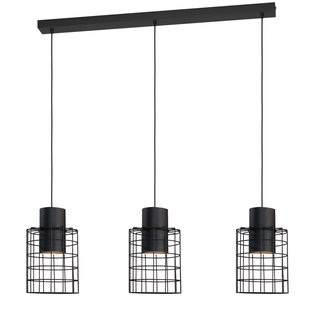 Eglo Hanglamp Milligan 3x27 Zwart
