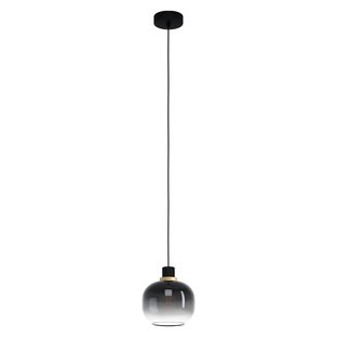 Eglo Hanglamp Oilella Zwart/grijs E27