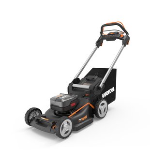 Worx Accu Grasmaaier Wg749e - 46cm - 40v - Inclusief 2 Accu's + Lader