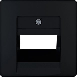 Kopp Afdekplaat Paris Uae/utp Mat-zwart