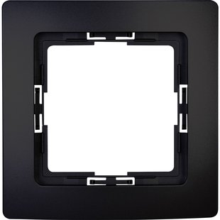 Kopp Afdekraam Paris 1-voudig Matzwart