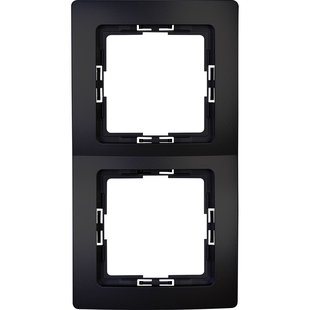 Kopp Afdekraam Paris 2-voudig Matzwart