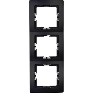 Kopp Afdekraam Paris 3-voudig Matzwart