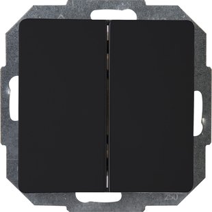 Kopp Serieschakelaar Paris Mat-zwart