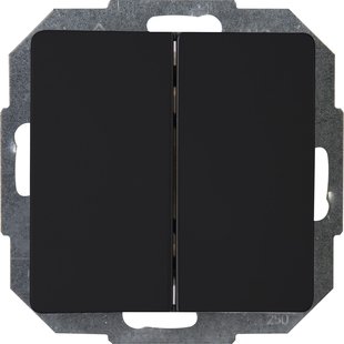 Kopp Wissel/wisselschakelaar Paris Mat-zwart