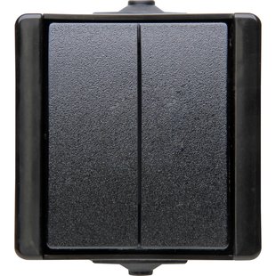 Kopp Serieschakelaar Proaqa Zwart