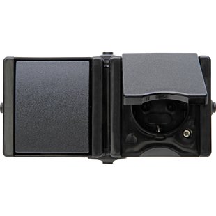 Kopp Combinatie Horizontaal Proaqa Geaard Zwart