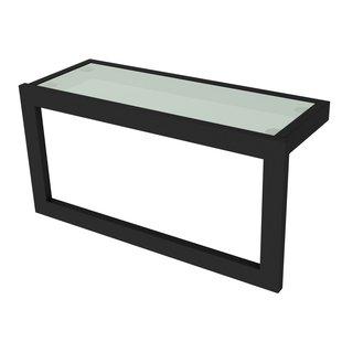 Allibert Handdoekhouder Loft-game + Oplegplank 40cm Zwart