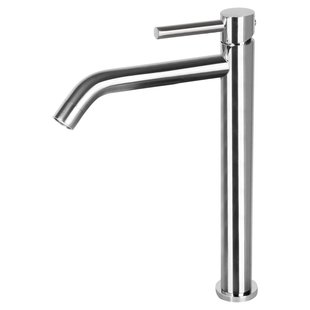 Differnz Wastafelkraan Koud/warm Hoog Gebogen Mat Chroom