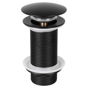 Differnz Afvoerplug Mix&match Pop-up Design Large Zwart