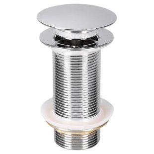 Differnz Afvoerplug Mix&match Pop-up Design Large Chroom