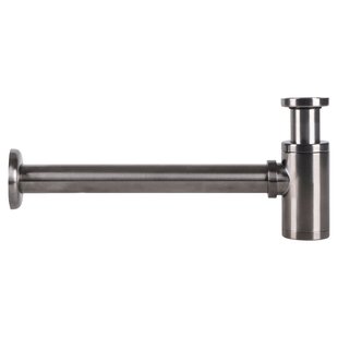 Differnz Wastafelsifon Design Gun Metal