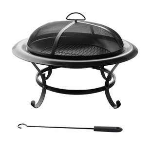 Central Park Vuurkorf Lanzarote Zwart Ø74cm