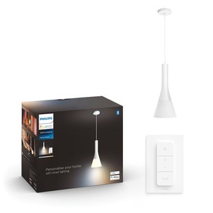 Philips Hue Hanglamp Explore Wit ⌀18,1cm E27 6w Met Hue Dimmer Switch