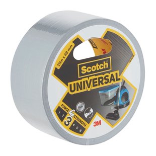 3m Duct Tape - Zilver - 25m X 48mm