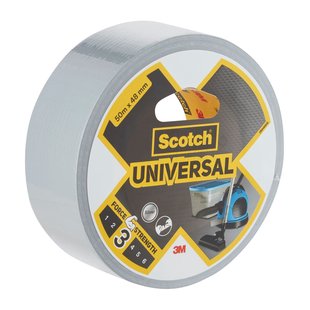 3m Duct Tape - Zilver - 50m X 48mm