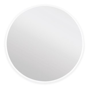 Differnz Klassieke Badkamerspiegel - Rond - Wit - Ø60 Cm