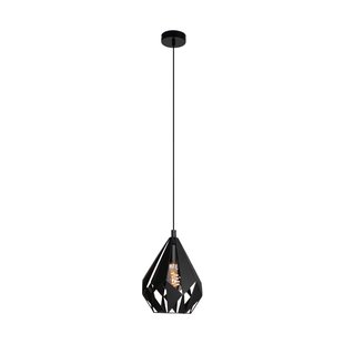 Eglo Hanglamp Carlton 5 Zwart E27 Ø20,5cm 60w