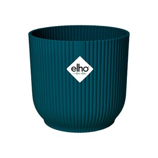 Elho Bloempot Vibes Fold Rond Ø25cm Blauw