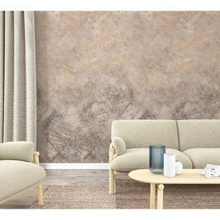 Fotobehang Natuursteen - Beige - Oranje - Grijs - Bruin - 2,70m X 159cm