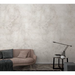 Fotobehang Smart Art Betonstructuur - Lichtgrijs - Offwhite - Zandkleur - 2,70 M X 159 Cm