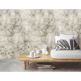 Fotobehang Beton Structuur - Grijstinten - Zandkleur - 2,70m X 159cm