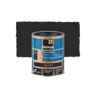Sencys Lak Voor Deuren En Ramen Zijdeglans Ral7016 750ml