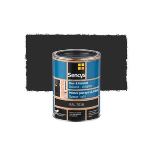 Sencys Lak Voor Deuren En Ramen Zijdeglans Ral7016 2,5l