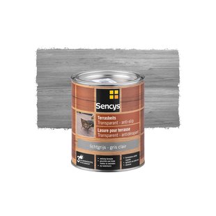 Sencys Terrasbeits Anti-slip Lichtgrijs 750ml