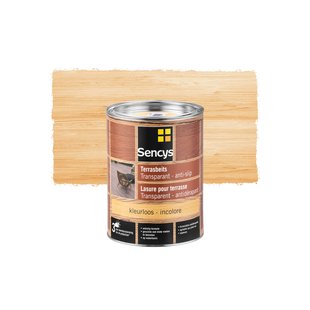 Sencys Terrasbeits Anti-slip Kleurloos 2,5l