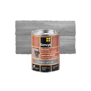 Sencys Terrasbeits Anti-slip Lichtgrijs 2,5l
