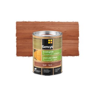 Sencys Schuttingbeits Transparant Teak 2,5l