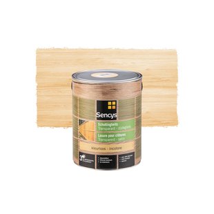 Sencys Schuttingbeits Transparant Kleurloos 5l