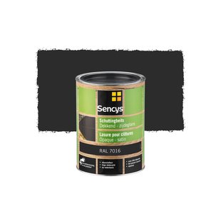 Sencys Schuttingbeits Dekkend Ral7016 2,5l