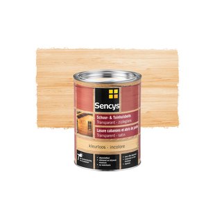 Sencys Tuinhoutbeits Tuinhuis En Schutting Transparant Kleurloos 2,5l