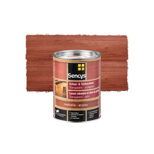 Sencys Tuinhoutbeits Tuinhuis En Schutting Transparant Mahonie 2,5l