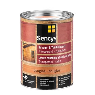 Sencys Tuinhoutbeits Tuinhuis En Schutting Transparant Douglas 2,5l