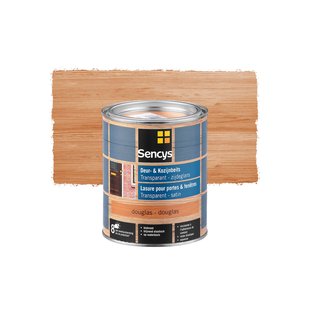 Sencys Beits Ramen En Deuren Semi-transparant Zijdeglans Douglas 0,75l