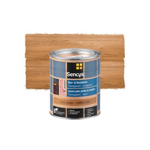 Sencys Beits Ramen En Deuren Semi-transparant Zijdeglans Lichte Eiken 0,75l