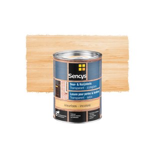 Sencys Beits Ramen En Deuren Semi-transparant Zijdeglans Kleurloos 2,5l