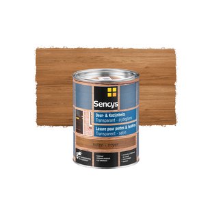 Sencys Beits Ramen En Deuren Semi-transparant Zijdeglans Walnoot 2,5l